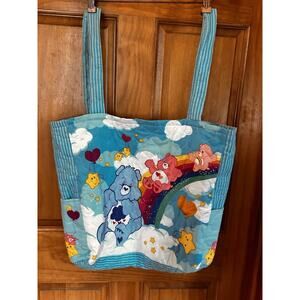 Care Bears Bag Tote Diaper Purse Messenger Bag Homemade Large